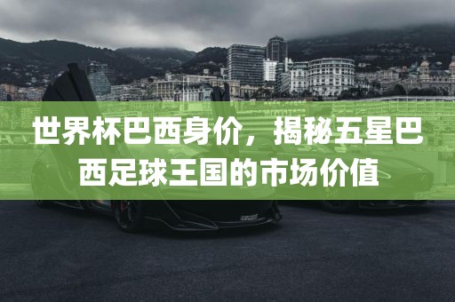 广西贺州市华昌新材料有限公司世界杯巴西身价，揭秘五星巴西足球王国的市场价值