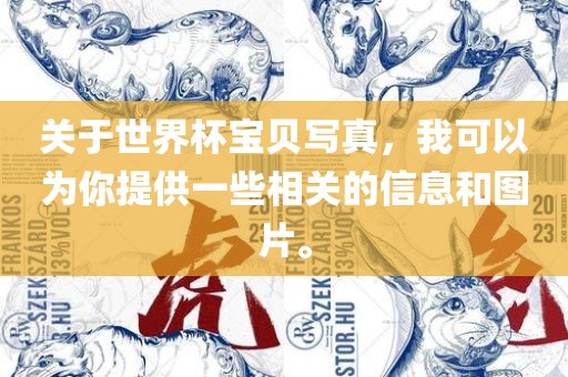 关于世界杯宝贝写真，我可以为你提供一些相关的信息和图片。广西贺州市华昌新材料有限公司
